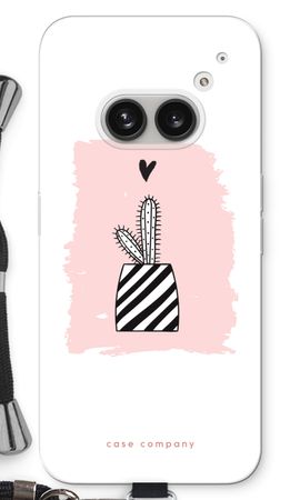 Black and white cactus