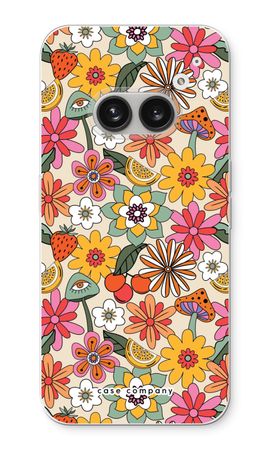 Retro Blumen N°2 - Gelb