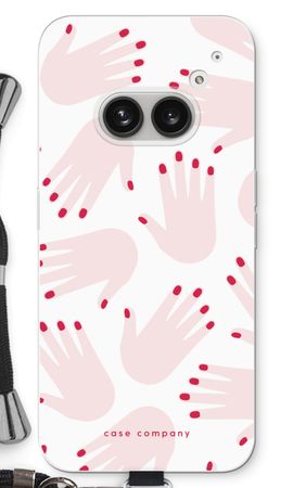 Hands pink