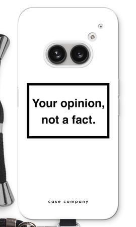 Your opinion