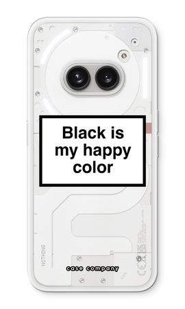 Black is my happy color