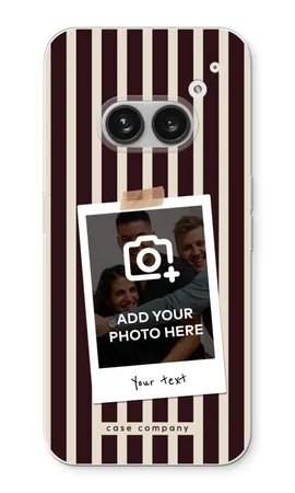 Polaroid - Retro, Nothing Phone (2a) mykt deksel