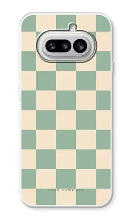 Checkered Mint, Nothing Phone (4a) soft case