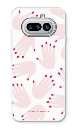 Hands pink