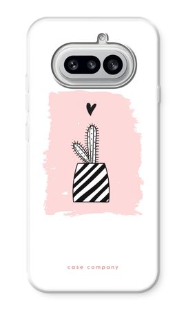 Black and white cactus
