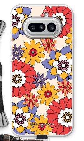 Retro Flowers - Yellow