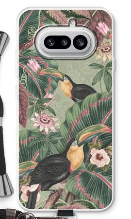 Tropical jungle toucan