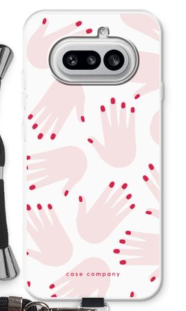 Hands pink