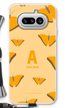 Amber Butterflies Monogram