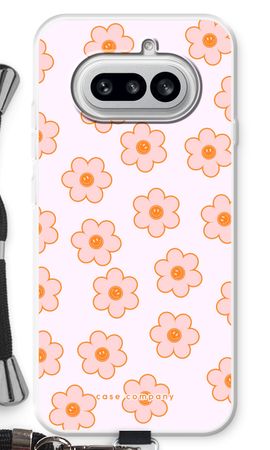 Pink Smiley Flower