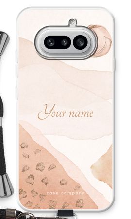 Gold Spots Namecase - Blush