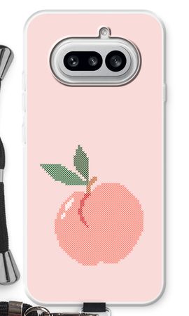 Stitched Peach