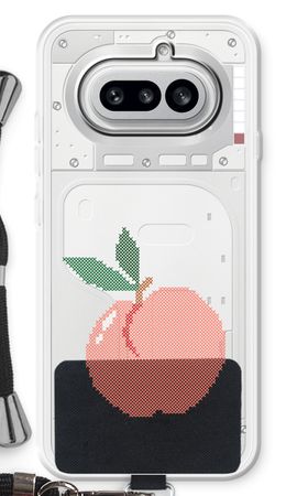 Stitched Peach
