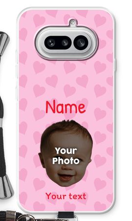 Personalized Face - Hearts N°2