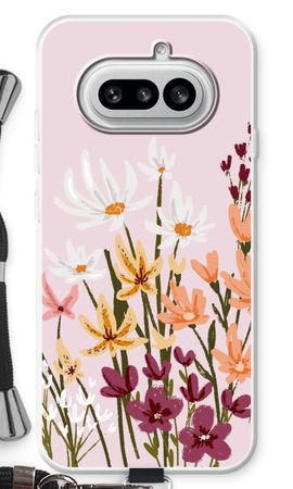 Painted wildflowers