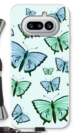 Blue & Green Butterflies