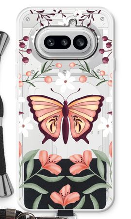 Butterfly in a floral world