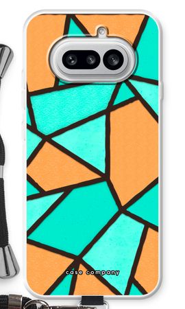 Stained glass - Orange