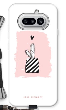 Black and white cactus