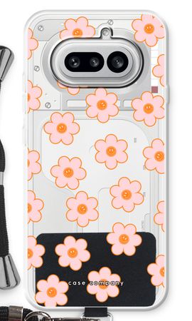 Pink Smiley Flower