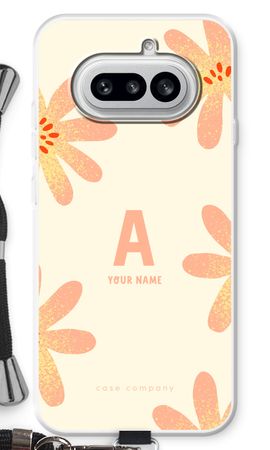 Peach Blossom Monogram