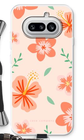 Tropical Pink Flowers