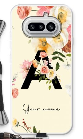 Flirty Flowers Monogram