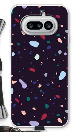 Dark Rounded Terrazzo