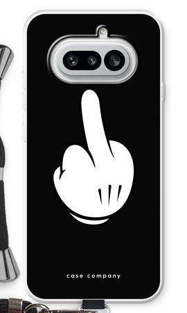 Middle finger black