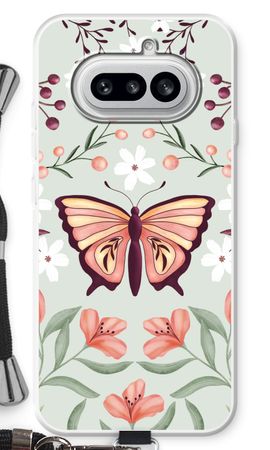 Butterfly in a floral world