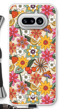 Retro Flowers N°2 - Yellow