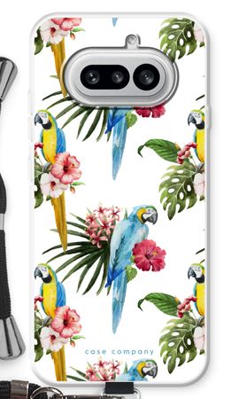 Colourful parrots