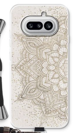 Boho golden mandala