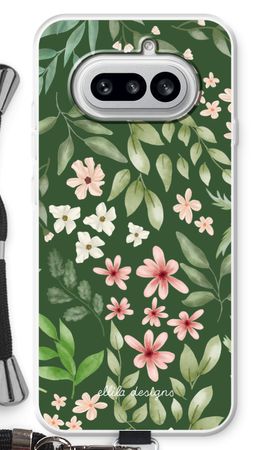 Botanical green sweet flower heaven