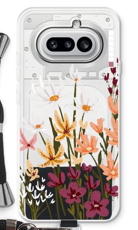 Painted wildflowers