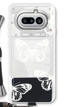 White butterfly