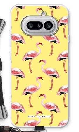 Flamingos yellow