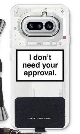 Don't need approval