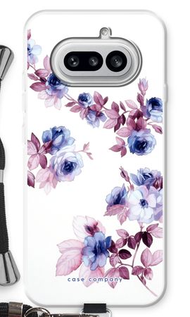 Water paint flowers