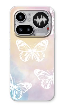 White butterfly