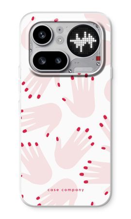 Hands pink