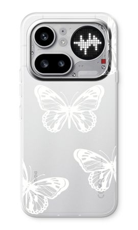 White butterfly