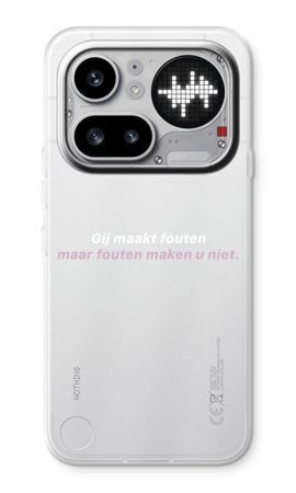 Fouten maken u niet