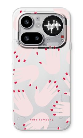 Hands pink