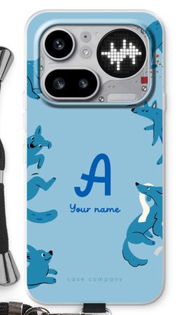 Playful Dogs Monogram