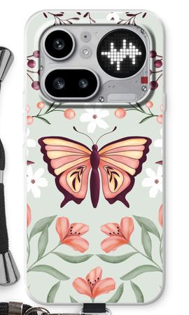 Butterfly in a floral world
