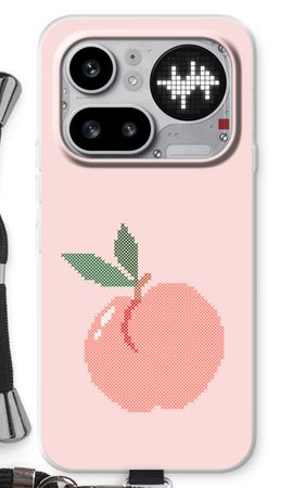 Stitched Peach