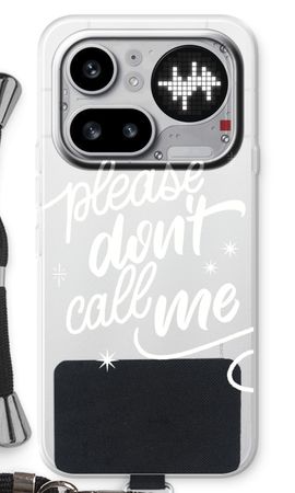 Don't call