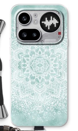 Boho White Mandala