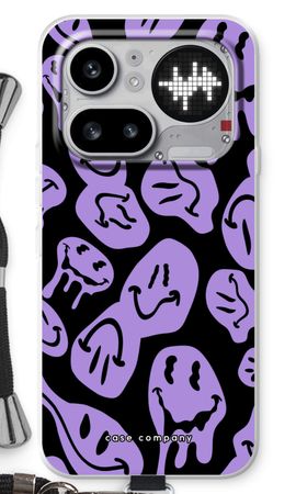 Melting Smiley - Purple
